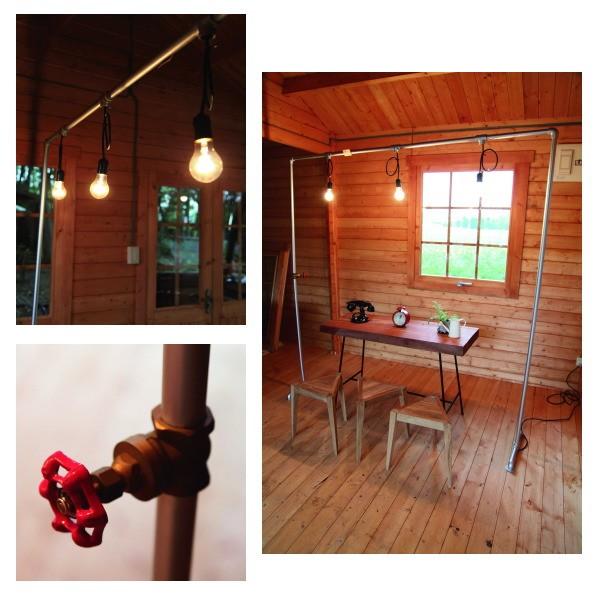 ジャービス商事 ガス管スタンドランプ 38685 |  | 01