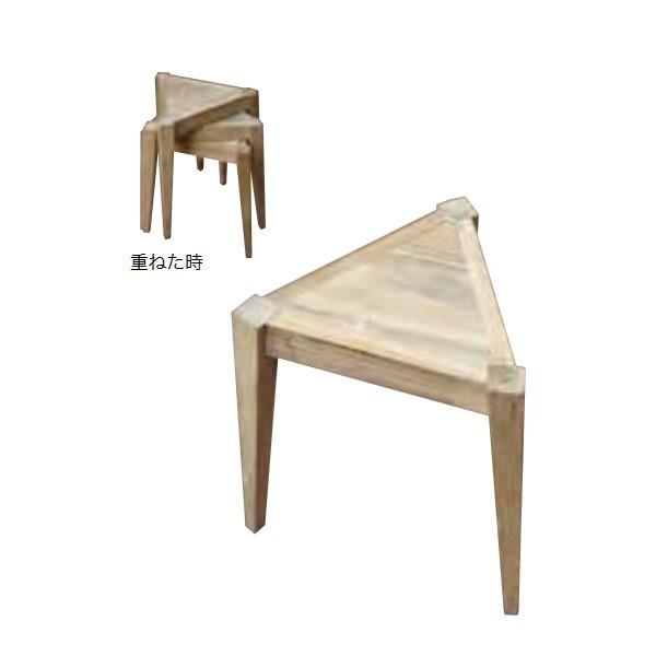 ジャービス商事 三角スツール W350×Ｈ400×D320 39451 | 