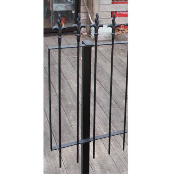 ジャービス商事 アイアンフェンス3-B型 フリーポール08 41392 | 