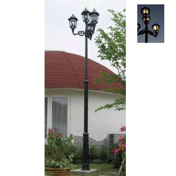 ジャービス商事 外灯 ナポリ 約W850×H4000mm S-4000 66004 アンティークブラック | 