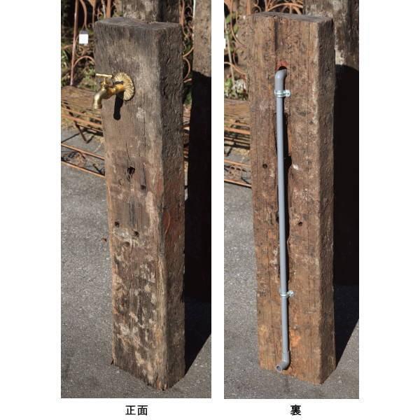 ジャービス商事 蛇口付枕木立水栓 99071 蛇口部：スタンダード2型 真鍮 | 