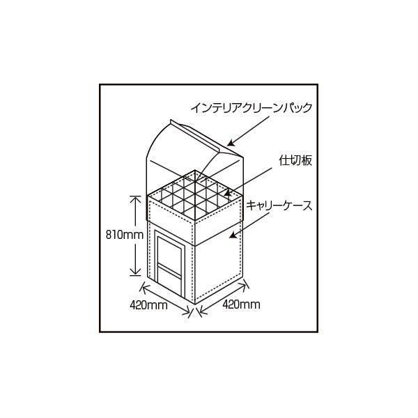 極東産機　ハニーボックスII　立体養生　クロスの養生　11-4060　縦型