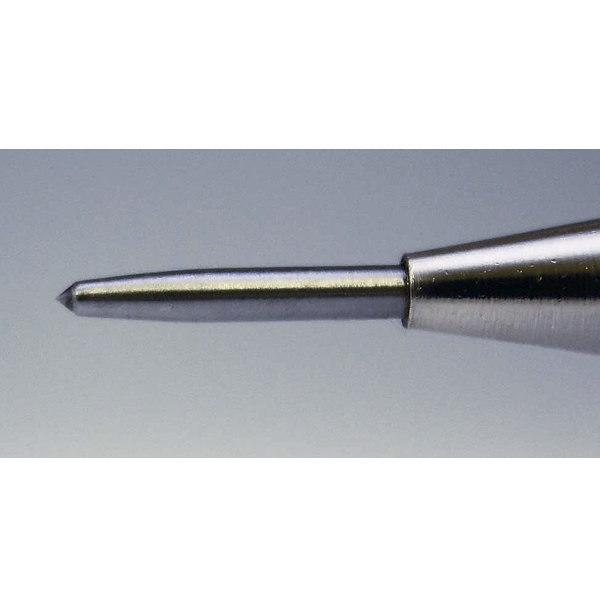 超硬センターポンチ 先端シャープ 強力型 L 全長165mm 1つ 63-7009