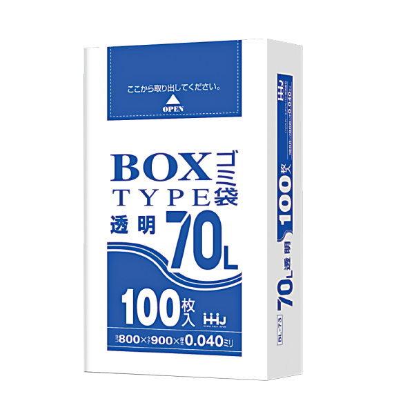 KLASS ポリ袋 透明 70L 100枚入 63-9447 | KLASS