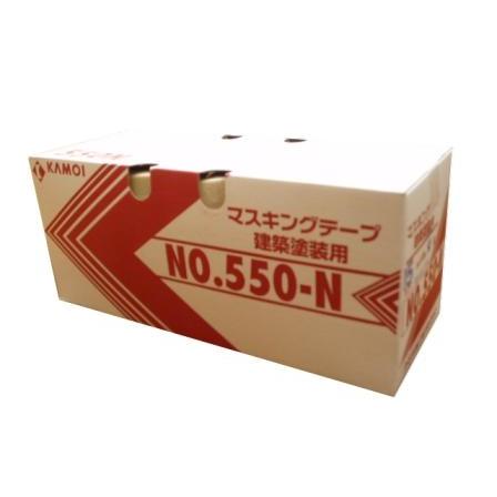 カモイ マスキングテープ NO.550N 18mm巾×18m長 70巻｜interiortool
