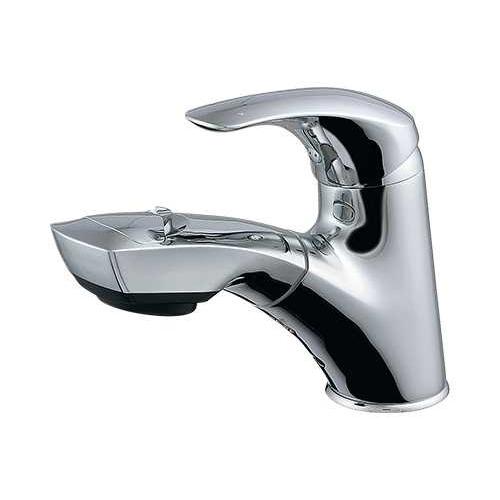 カクダイ　シングルレバー混合栓　184-002 カクダイ（KAKUDAI） シングルレバー引出し混合栓 184-002 : イーヅカ