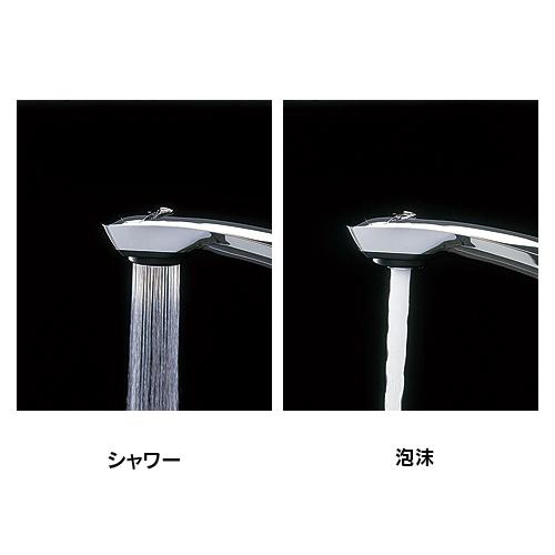 カクダイ シングルレバー引出し混合栓 184-005AK-MD_1