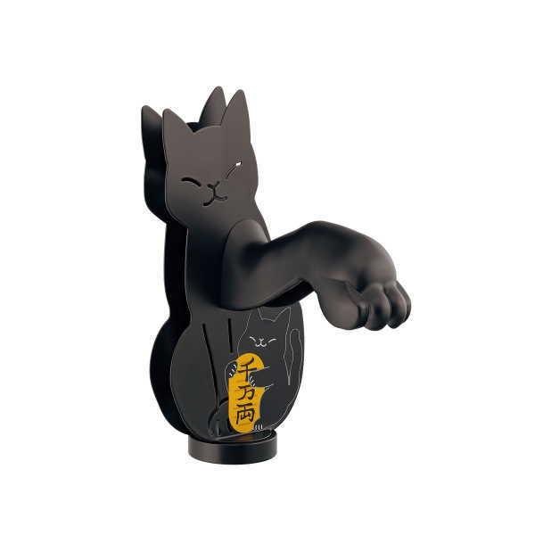 カクダイ 足踏みレバー水栓 しっぽ踏んでちょーだい！ マットブラック 711-059-13 | カクダイ