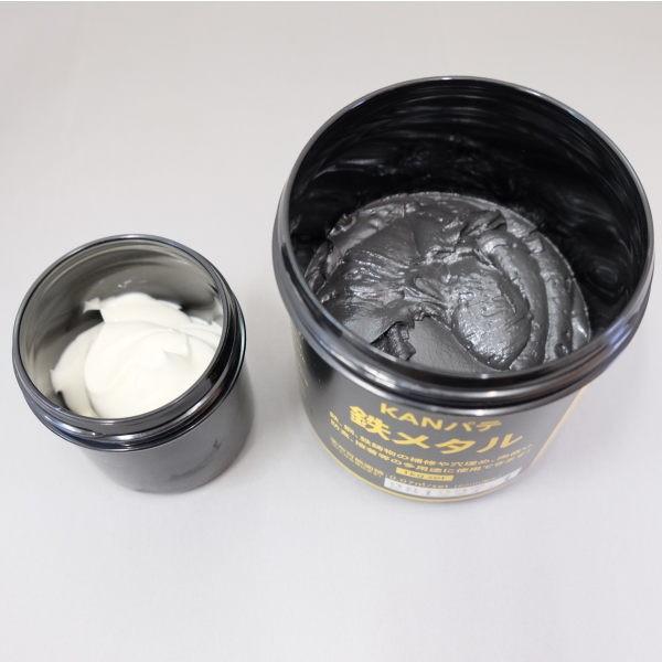 KANパテ 鉄メタル 1kgセット 金属補修剤【未使用・中身確認済】 KANパテ 鉄メタル 配管、パルプ、タンクなどの補修 エポキシ補修剤 1kg