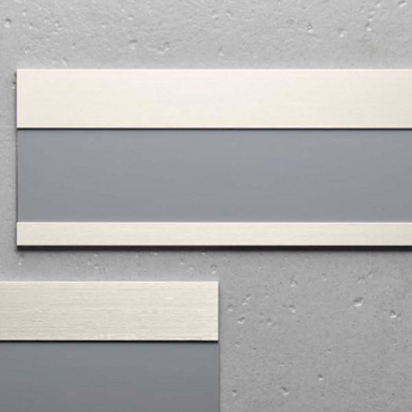 ナスタ 室名札 KS-N20AS アルミニウム ステンカラー H74×W210mm