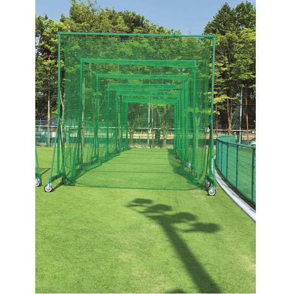 とりかご　バッティングゲージ　硬式　練習　室内練習場　バッティングネット　人工芝 とりかご バッティングゲージ 硬式 練習 室内練習場