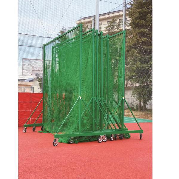寺西喜商店 折畳式鳥かごバッティングケージ 緑 KR-330