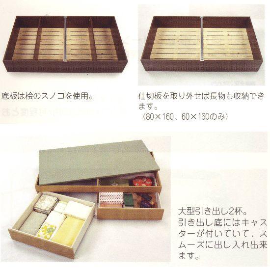 KLASS 高床式ユニット畳 「望」 80×80cm ヘリなし ブラウン/ライト