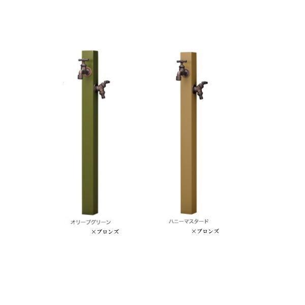 ミズタニバルブ工業 水栓柱 カモプロップセット（水栓2口付） MP-60-BSET