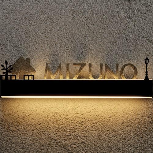 美濃クラフト LEDバックライト表札 鋳物文字＋LED CL-9 |  | 01