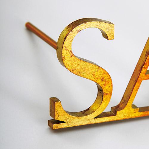 美濃クラフト 表札 Line-s 英字タイプ LT-1-■ 1文字の価格 |  | 01