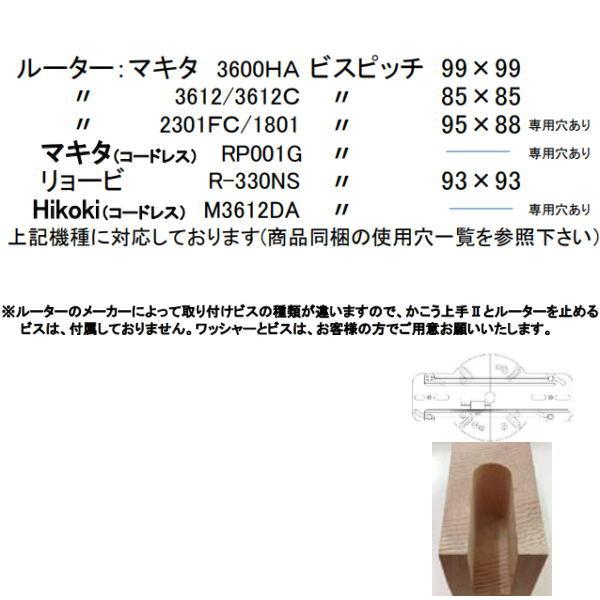 丸喜金属 かこう上手2 ルータ用U溝加工治具 : イーヅカ - 通販 - Yahoo