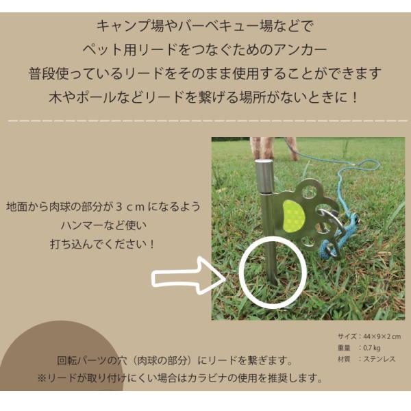 ドッグアンカー Wan Point 44×9×2cm |  | 01