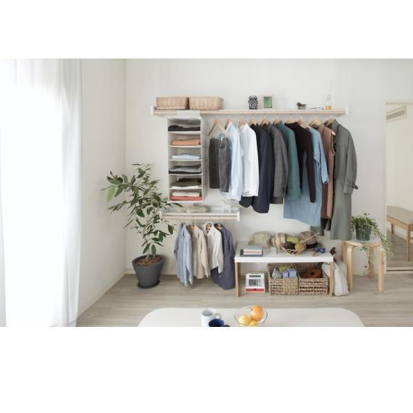 morita Wally 多目的シェルフ w740 ハンガー掛け 棚 収納