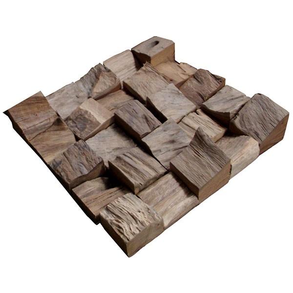 マテリアルワールド テキサスショートキューブ ピース寸法：4×4cm シートサイズ：200mm × 200mm × 厚さ10〜35mm 内外 13枚入り1箱 |  | 02