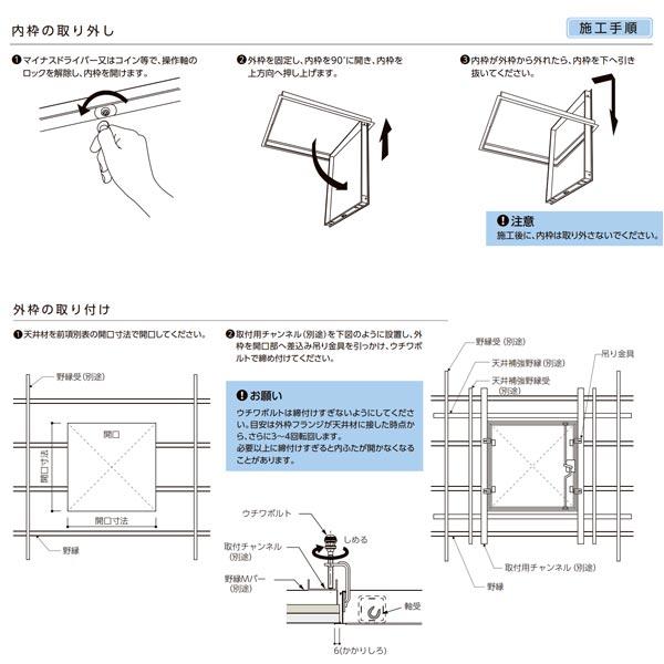 ナカ工業 天井点検口 ハイハッチ 標準タイプ HHSD-606 シルバー 606
