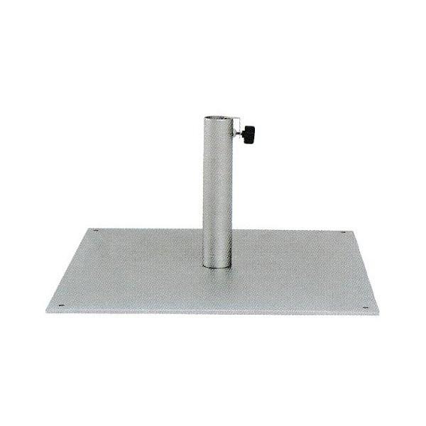 人気の ニチエス パラソル用ベース PB-8204 シルバー 600×600×H310mm