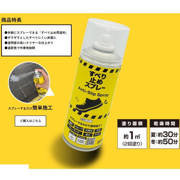 ニッペ すべり止めスプレー 透明クリヤー 300ml |  | 03