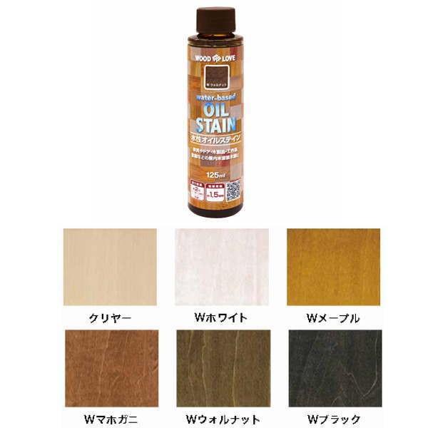 ニッペ 水性オイルステイン water-based OIL STAIN 食品衛生法２０号適合 125ml | ニッペホームオンライン
