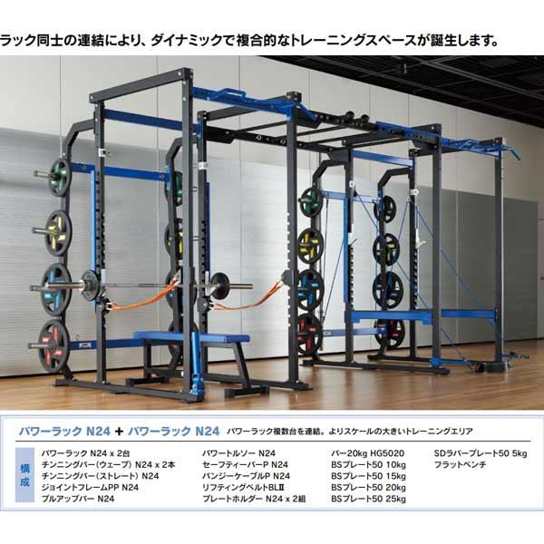 ニシスポーツ ハーフラック・パワーラックオプション パワートルソー N24 3833A872 受注生産品の画像