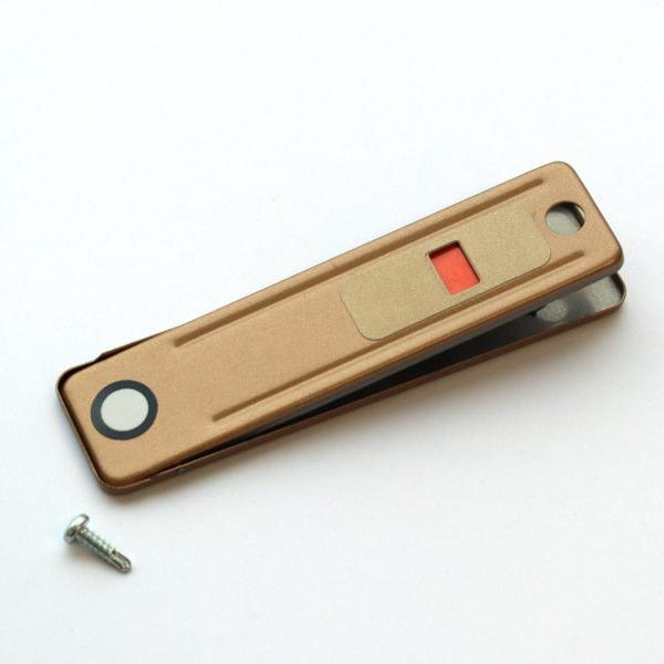 ノムラテック 快適防犯 お知らせ窓付き ワンタッチロック 大 1P ブロンズ N-1187 | 