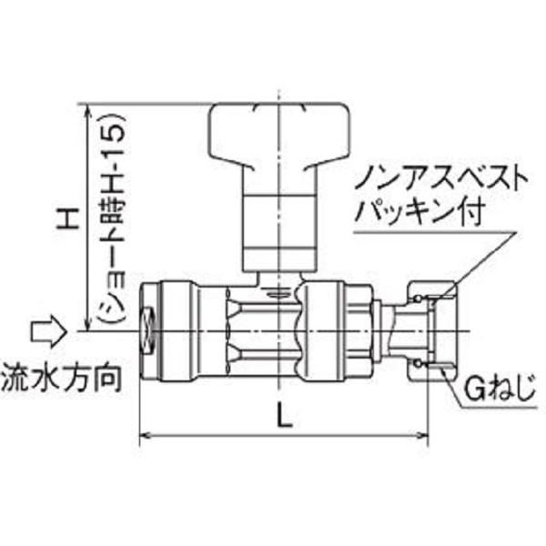 オンダ製作所 逆止弁付BV ナット付アダプター CBW7-1313M-S : イーヅカ 