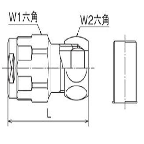 オンダ製作所 銅管変換アダプター WJ35-1513-S : イーヅカ - 通販 WJ35-1513-S 水回り配管部品 40個