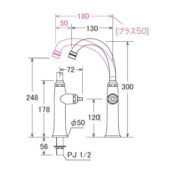 オンリーワンクラブ コンスタンティン単水栓 ブロンズ IB4-E322012 |  | 01