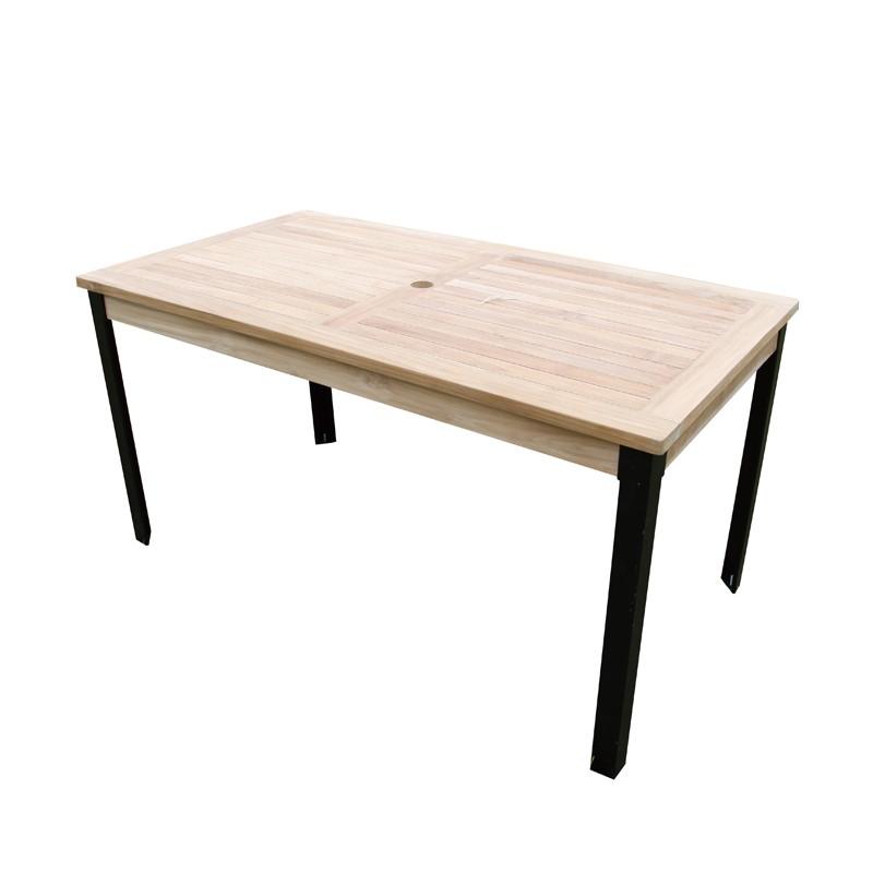 オンリーワンクラブ アイアンガーデンファニチャー 長方形テーブル1407 JB3-36362