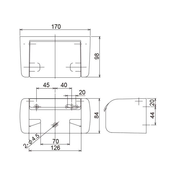 リラインス ワンタッチペーパーホルダー RK3975NW｜interiortool｜02