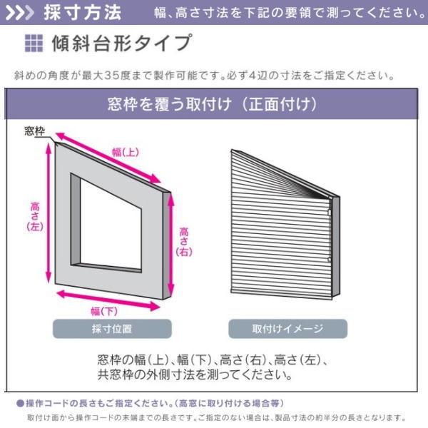 セイキ ハニカム サーモスクリーン 傾斜台形タイプ 採光 幅300〜600mm 高さ300〜600mm｜interiortool｜07