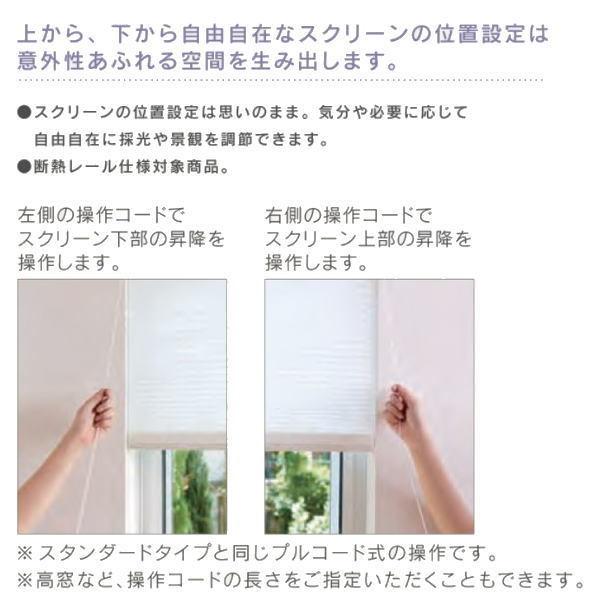 セイキ ハニカム サーモスクリーン ツーウェイ 採光タイプ 断熱レール