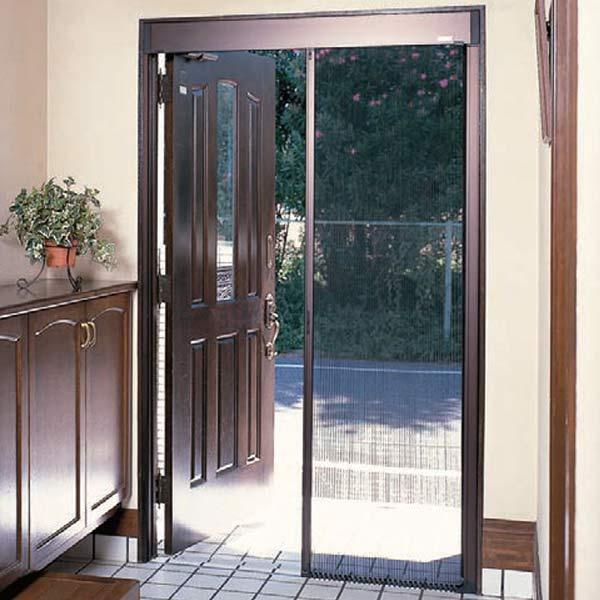 セイキ プラスドアーミー アコーデオン網戸 Xタイプ 額縁内取付けタイプ 幅500〜800mm 高さ1541〜1740mm | セイキ