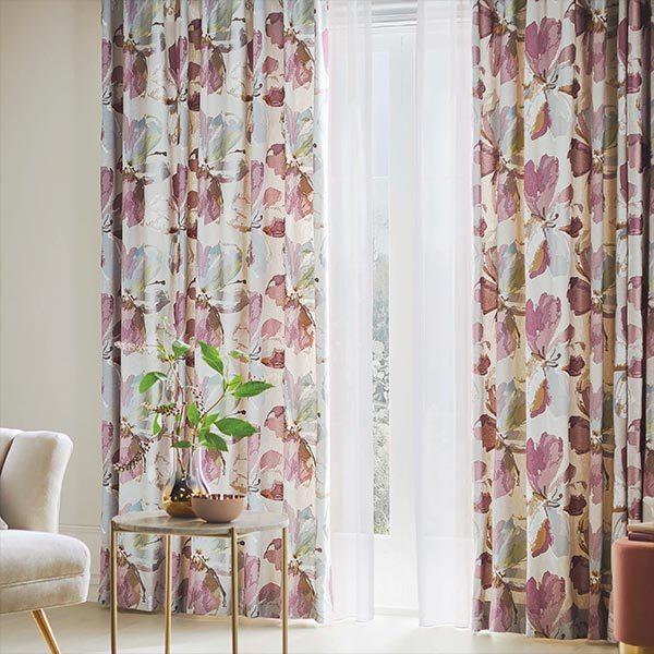 サンゲツ カーテン Oil painting embroidery SS仕様 スタンダード SC-8034 幅196〜260cm 高さ181〜200cm