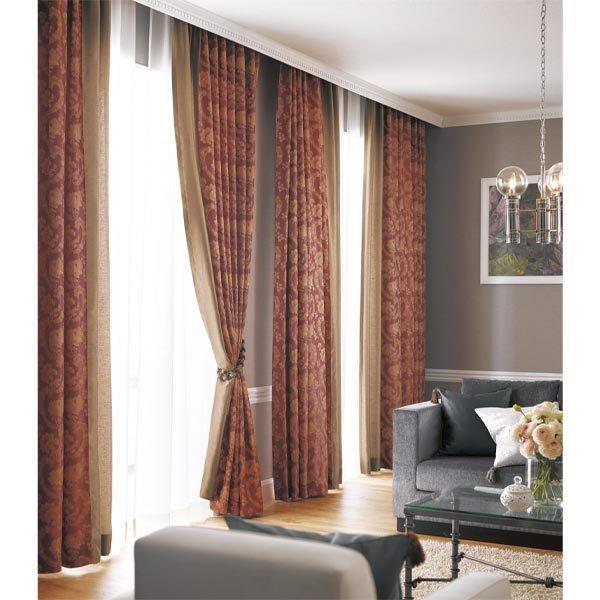 サンゲツ カーテン Vintage pattern jacquard LP仕様 形態安定加工 SC-8083〜SC-8086 幅203〜270cm 高さ90〜120cm