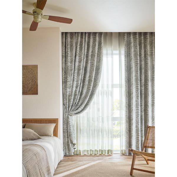 サンゲツ カーテン Mall yarn jacquard LP仕様形態安定加工 SC-8436 | SC-8437 幅301〜436cm 高さ90〜120cm