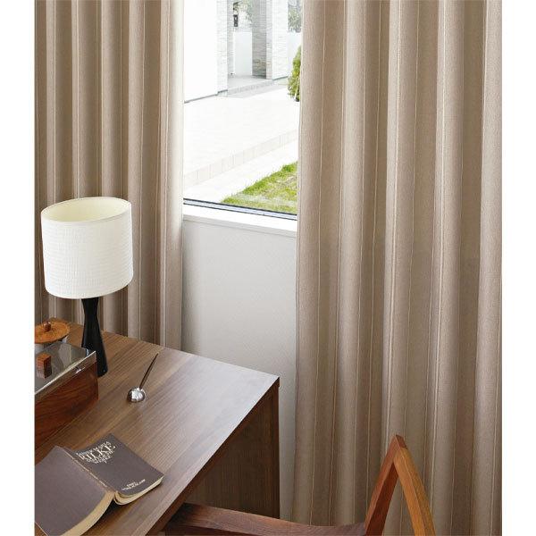 サンゲツ カーテン Natural plump stripes LP仕様形態安定加工 SC-8463〜SC-8464 幅297〜370cm 高さ181〜200cm