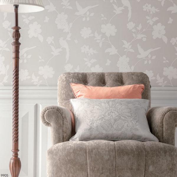 シンコール ローラアシュレイ ビニル壁紙コレクション ファーレイ Bl9904 Bl9905 92 5cm巾 1m長 糊なし Sincol Bl9904 イーヅカ 通販 Yahoo ショッピング