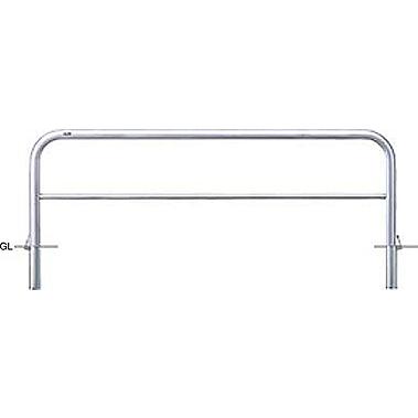 サンポール アーチ 差込式フタ付 AH-7SF20-800 φ60.5(t3.0) W2000×H800