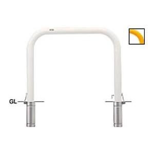 サンポール アーチ 差込式カギ付 FAA-8SK10-800(Y)(W)(C) φ76.3(t3.2) W1000×H800