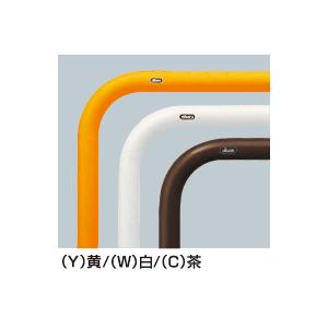 サンポール アーチ ベース式 FAH-7B15-800(Y)(W)(C) φ60.5(t2.8) W1500×H800_2