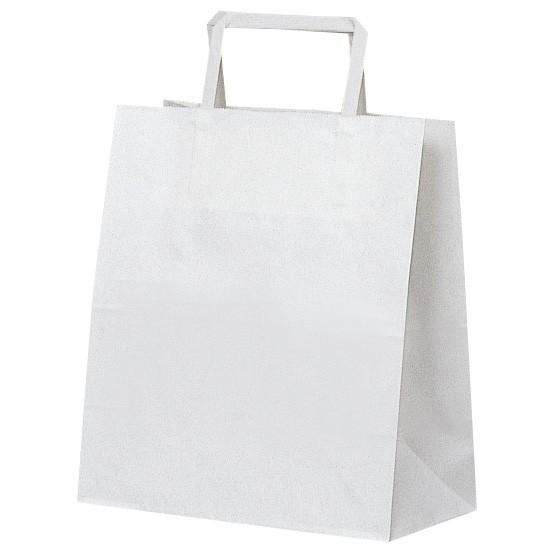 手付 手提げ袋 340504 HA-5 片ツヤムジ 220×120×250 400枚 | 