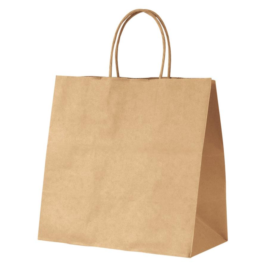 手付 手提げ袋 344101 HW-4s 未晒ムジ 240×140×250 300枚 | 