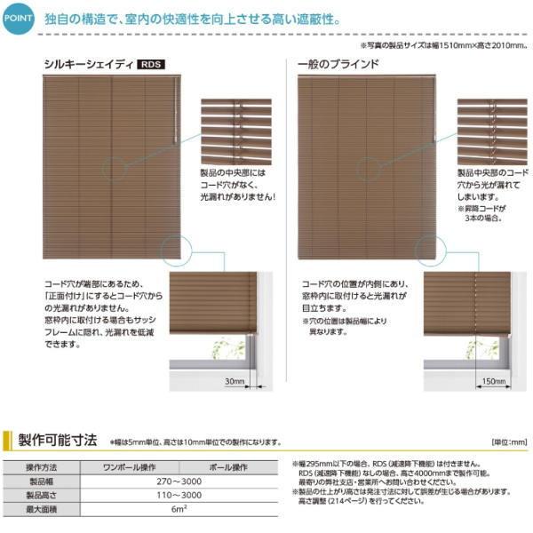 タチカワ ヨコ型 アルミブラインド シルキーシェイディ RDS 幅2405