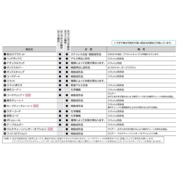 タチカワブラインド フォレティアエグゼ 50 エコ FT-6651〜FT-6660 幅2205〜2400mm 高さ1410〜1600mm_4